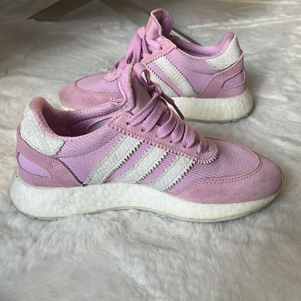 New! Adidas Originals Lilac Boost Lavendar Pink Light Purple Sneakers size 6 - Picture 13 of 17